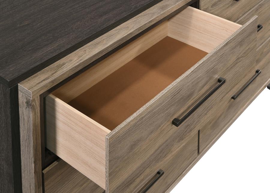 (image for) Baker 6-drawer Dresser Light Taupe