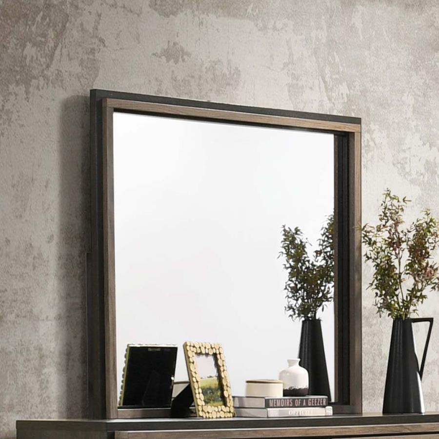 (image for) Baker Dresser Mirror Light Taupe