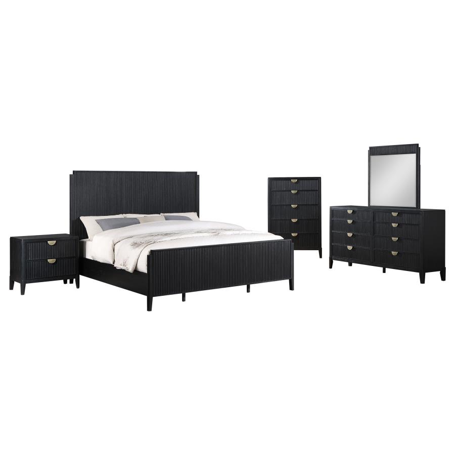 (image for) Brookmead 5-piece Eastern King Bedroom Set Black