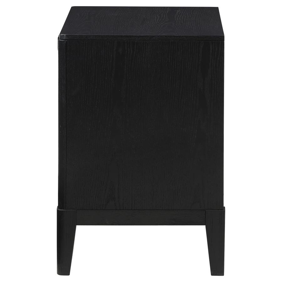 (image for) Brookmead 2-drawer Nightstand Black