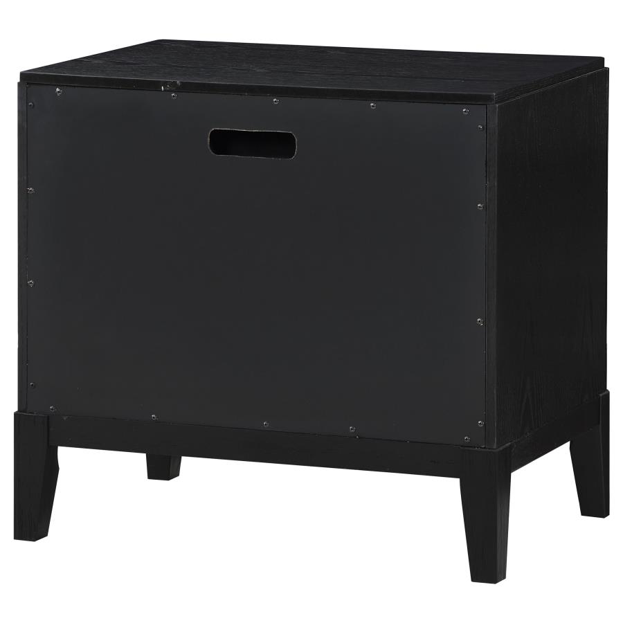 (image for) Brookmead 2-drawer Nightstand Black