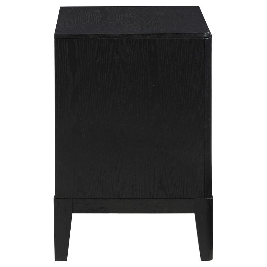 (image for) Brookmead 2-drawer Nightstand Black