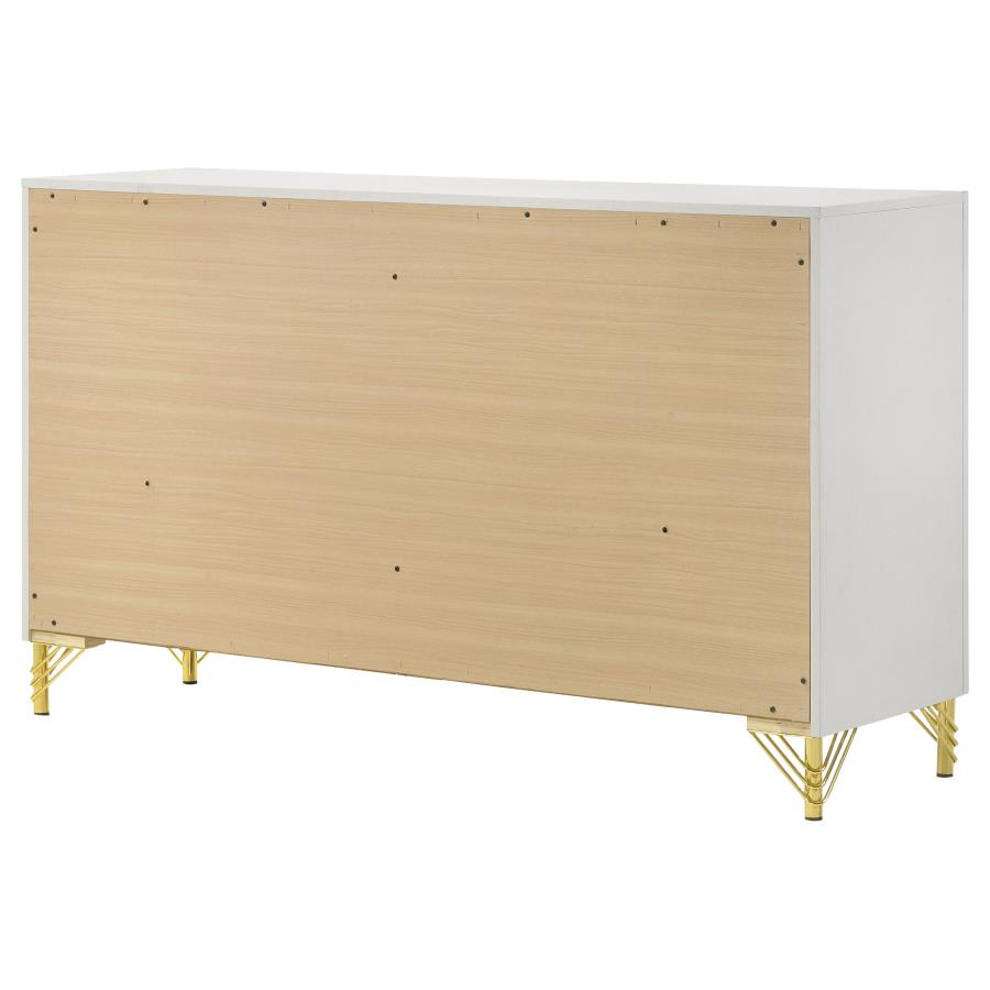 (image for) Lucia 6-drawer Dresser Cabinet White