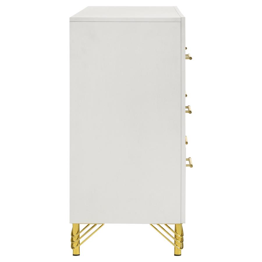 (image for) Lucia 6-drawer Dresser Cabinet White