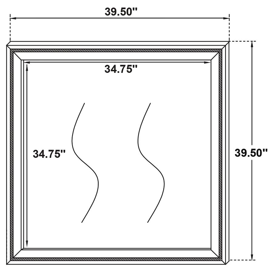 (image for) Lucia Dresser Mirror White