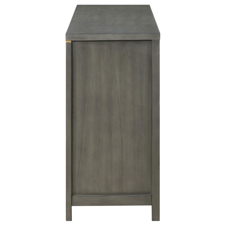 (image for) Kieran 6-drawer Dresser Grey