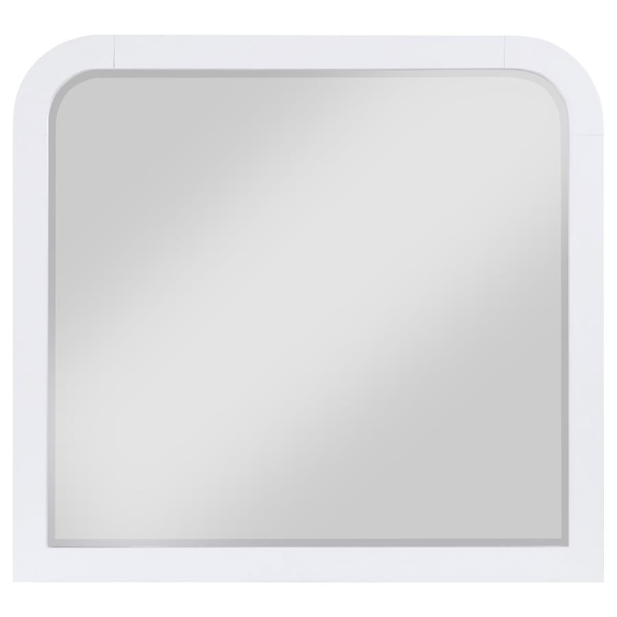 (image for) Anastasia Dresser Mirror Pearl White