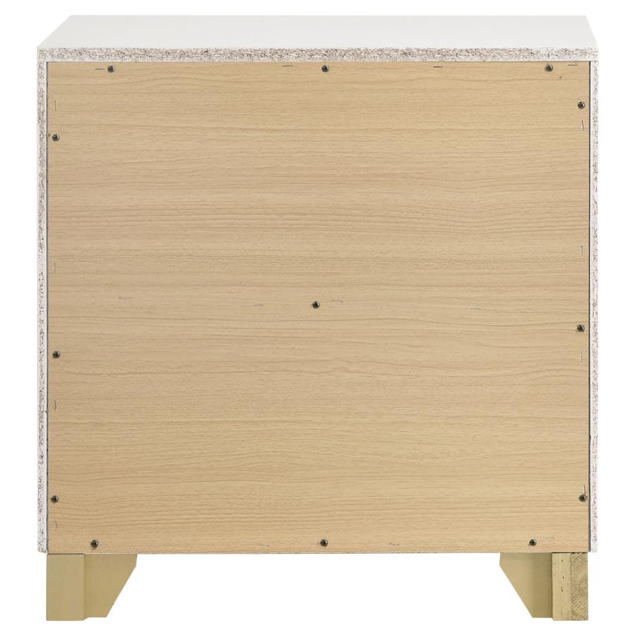 (image for) Caraway 2-drawer Nightstand White