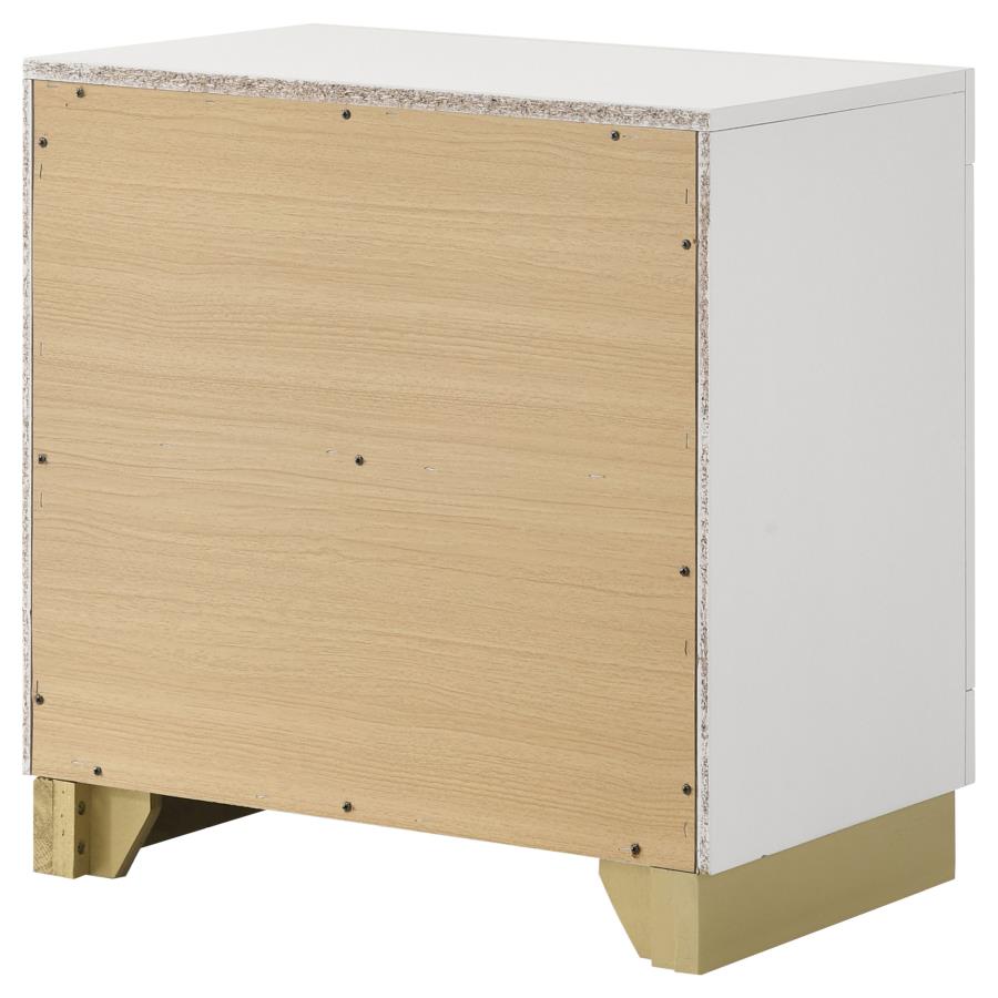 (image for) Caraway 2-drawer Nightstand White