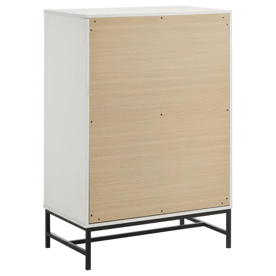 (image for) Sonora 4-drawer Bedroom Chest White 