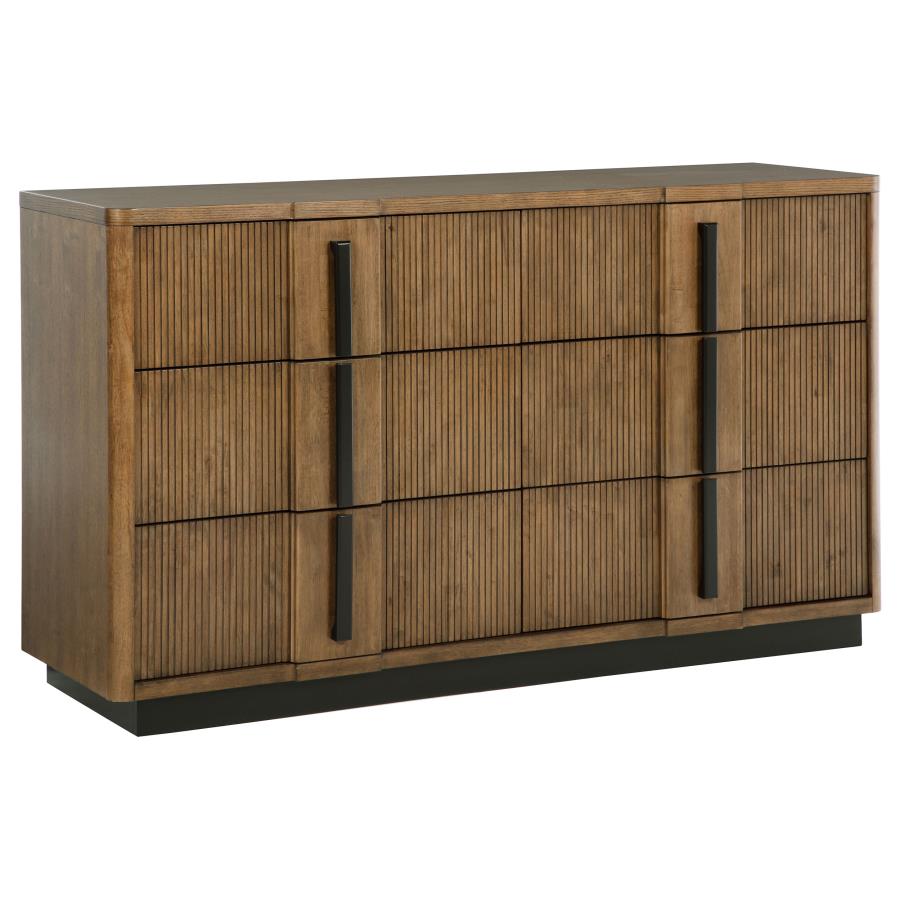 (image for) Terrace 6-drawer Dresser Cabinet Ash Brown