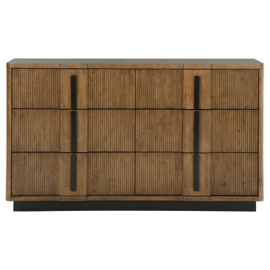 (image for) Terrace 6-drawer Dresser Cabinet Ash Brown