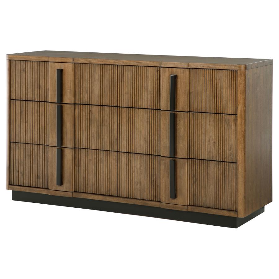 (image for) Terrace 6-drawer Dresser Cabinet Ash Brown