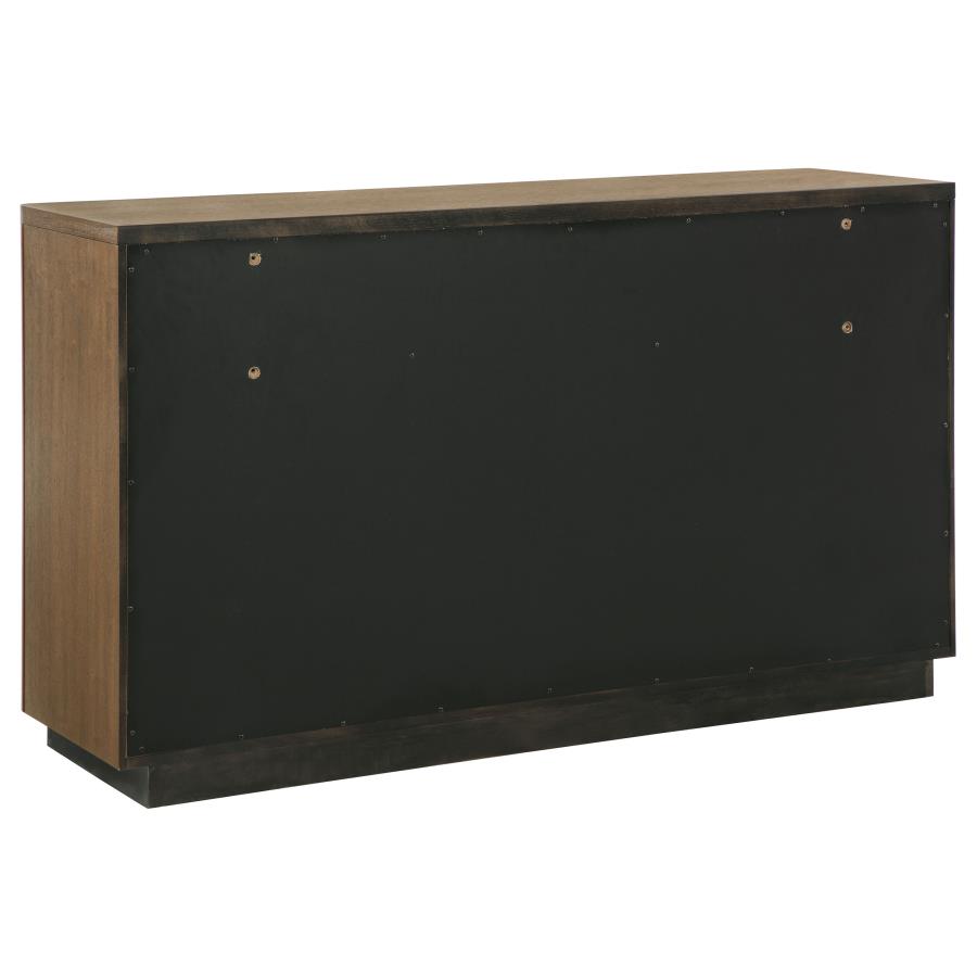 (image for) Terrace 6-drawer Dresser Cabinet Ash Brown