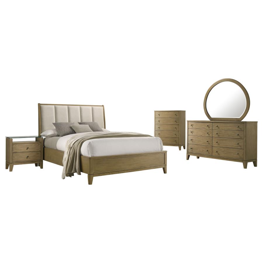 (image for) Granada 5-piece California King Bedroom Set Natural Pine