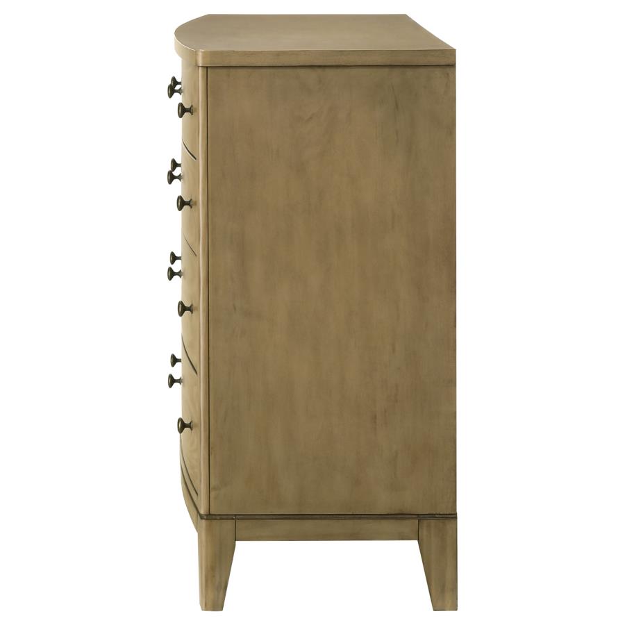 (image for) Granada 8-drawer Dresser Cabinet Natural Pine