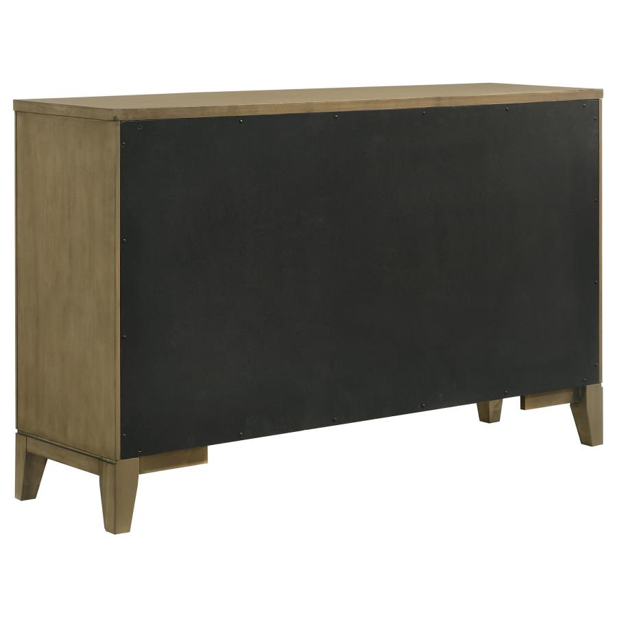 (image for) Granada 8-drawer Dresser Cabinet Natural Pine