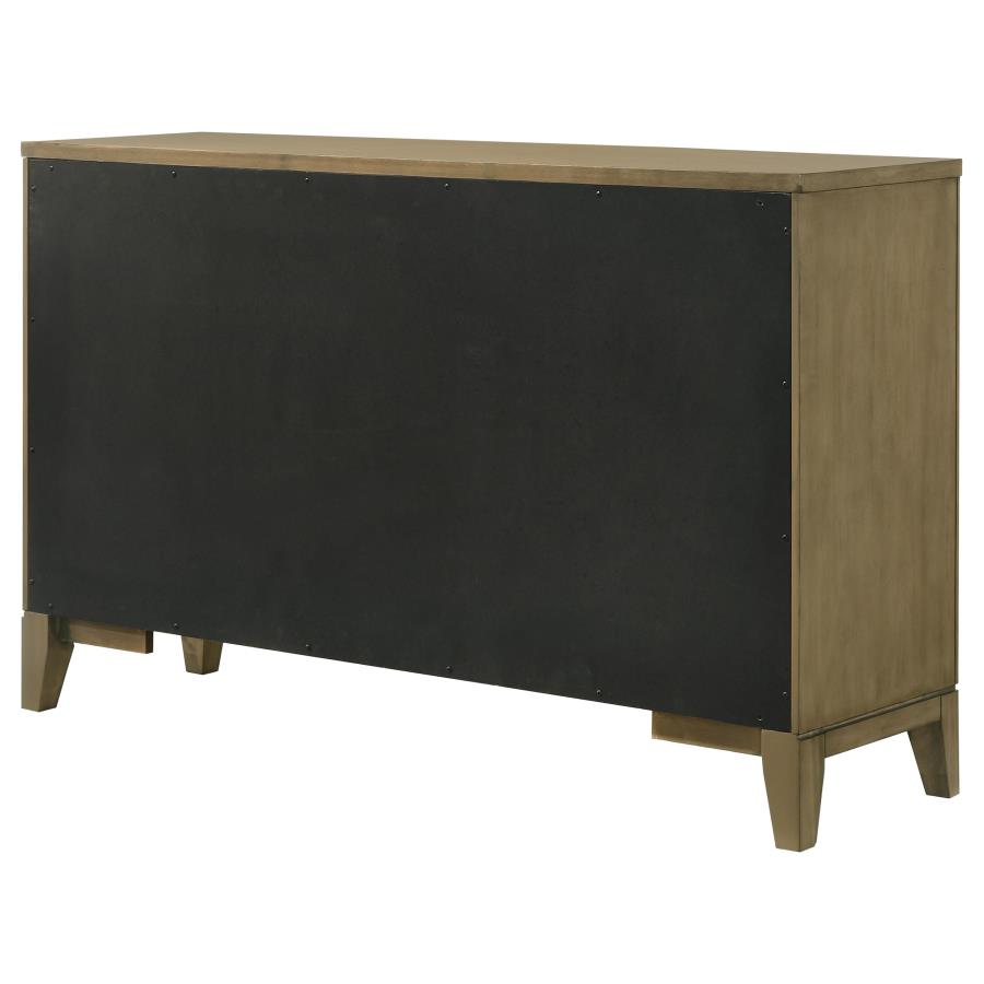 (image for) Granada 8-drawer Dresser Cabinet Natural Pine