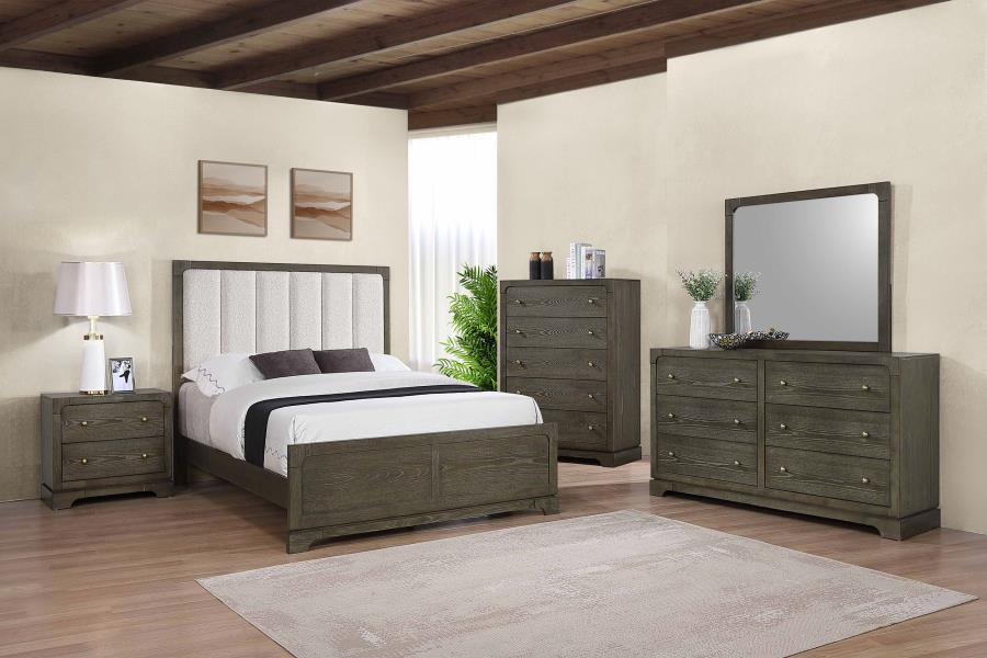 Modal Additional Images for Gran Park 59-inch Queen Panel Bed Dark Cocoa