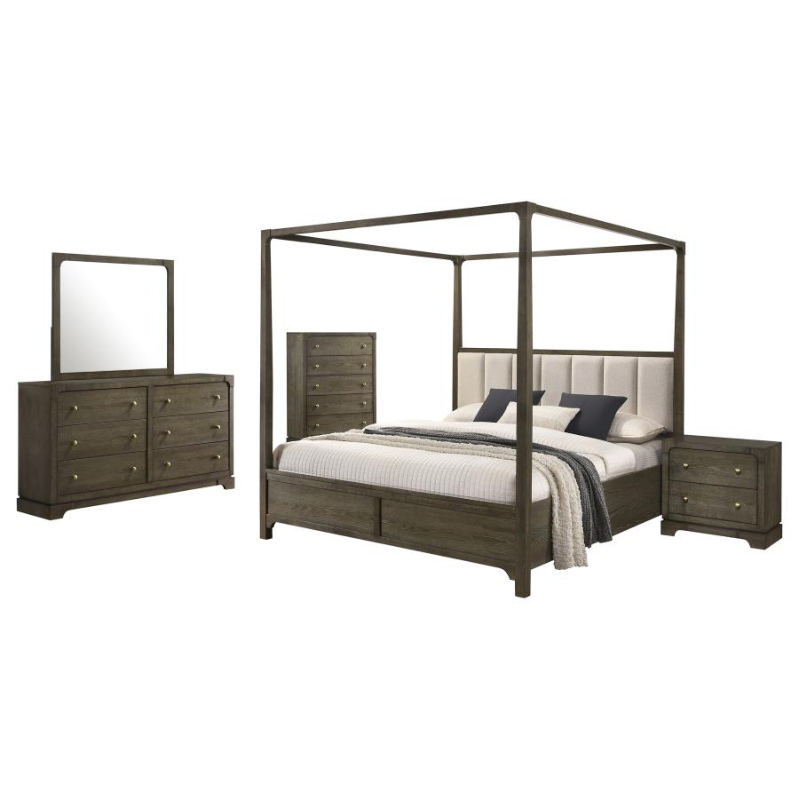 (image for) Gran Park 5-piece Queen Bedroom Set Dark Cocoa