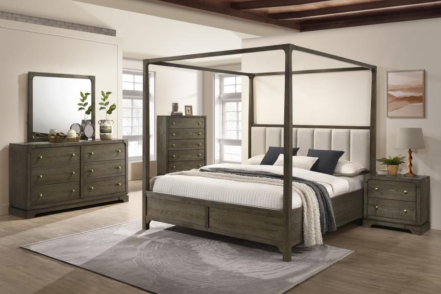 Modal Additional Images for Gran Park Queen Canopy Bed Dark Cocoa