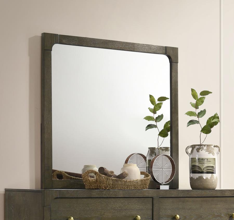 (image for) Gran Park Dresser Mirror Dark Cocoa