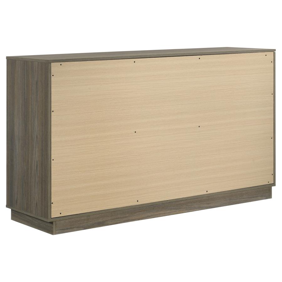 (image for) Fenwick 9-drawer Dresser Grey Oak