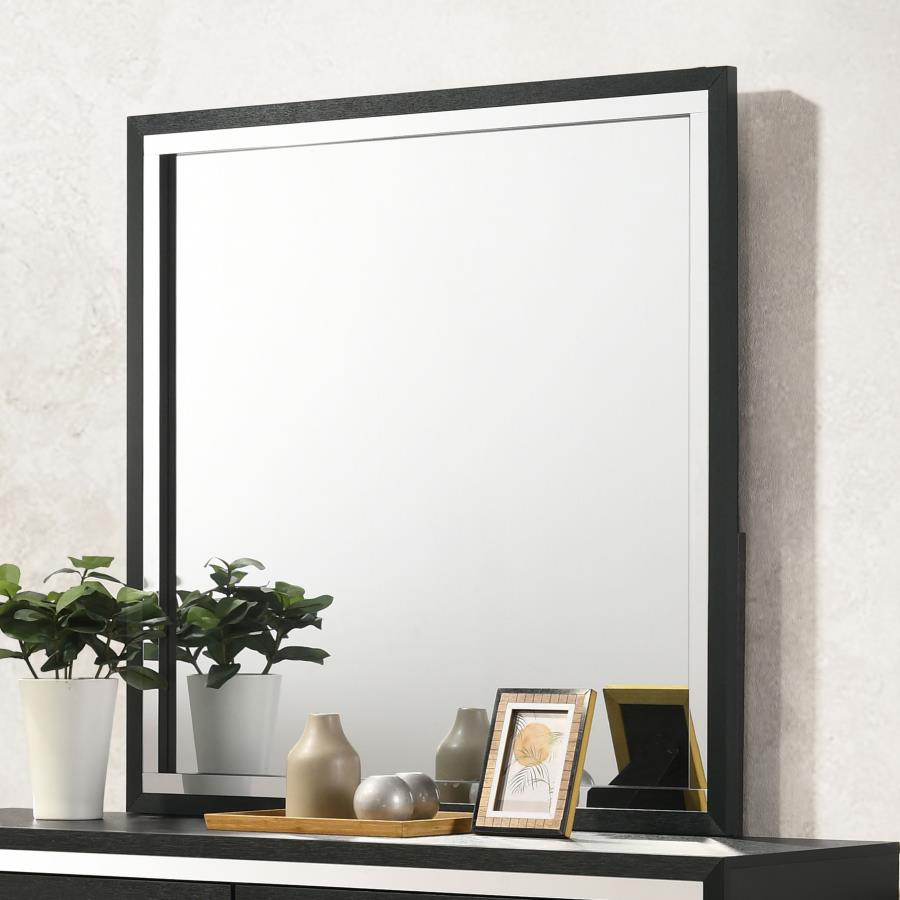 (image for) Lucia Dresser Mirror Black