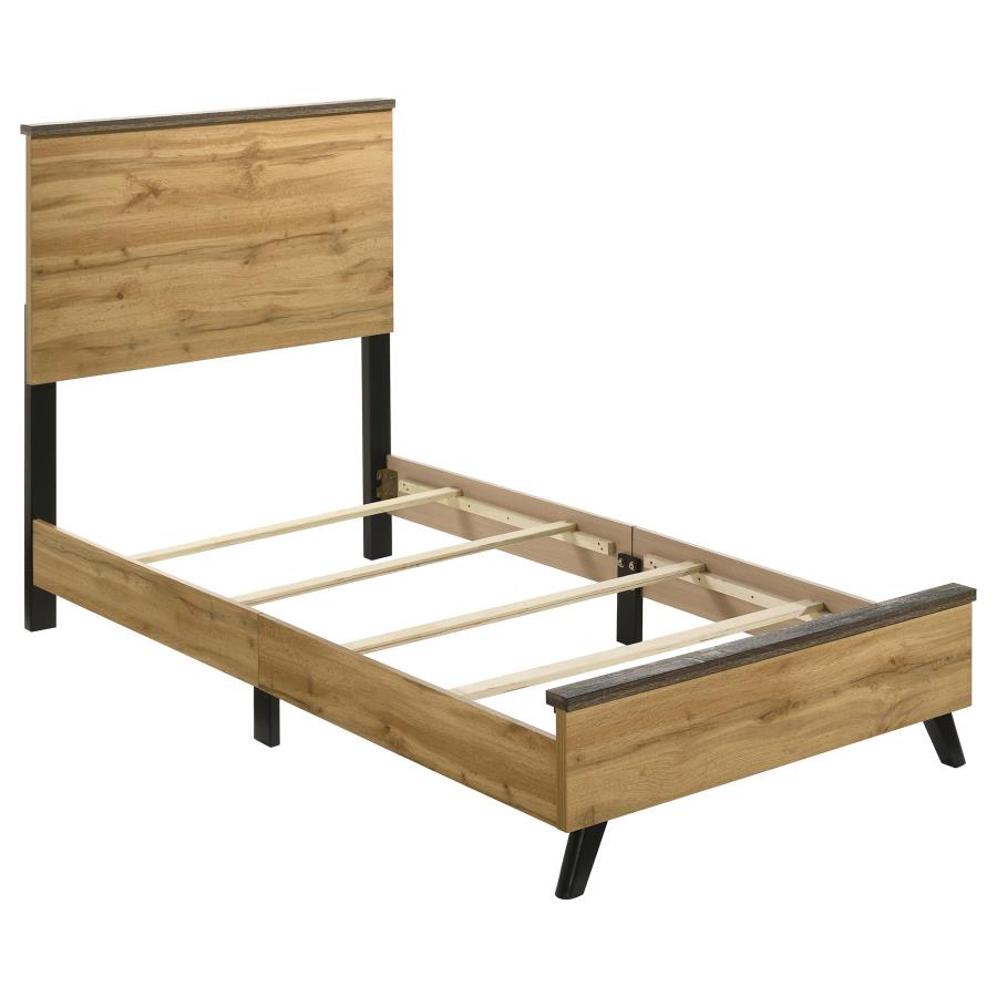 (image for) Kaywood 51-inch Twin Panel Bed Natural Pine - Click Image to Close