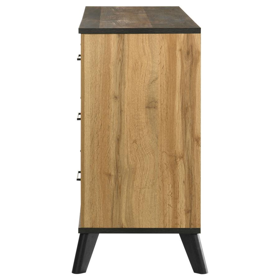 (image for) Kaywood 6-drawer Dresser Cabinet Natural Pine