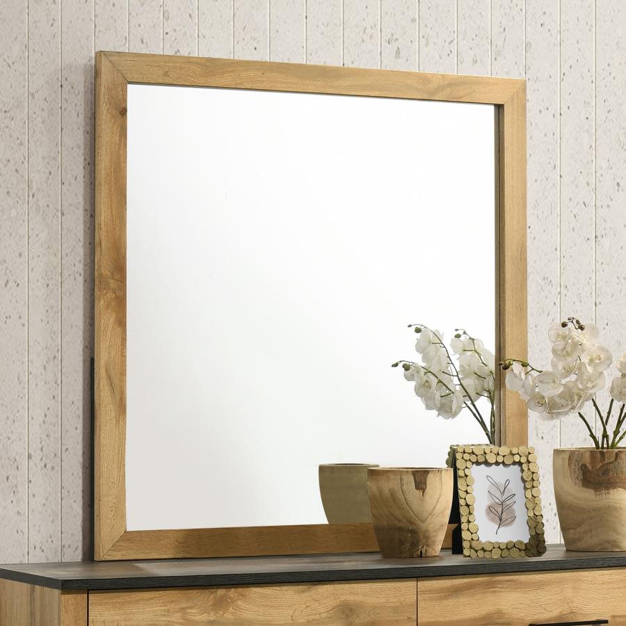 (image for) Kaywood Dresser Mirror Natural Pine