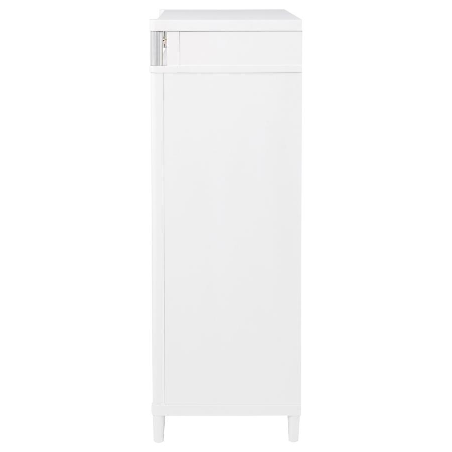 Gracemont 5-drawer Bedroom Chest of Drawers White