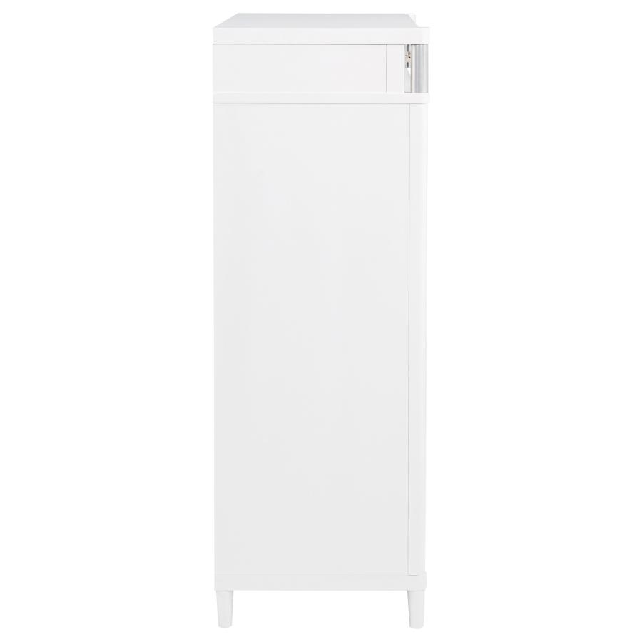 Gracemont 5-drawer Bedroom Chest of Drawers White