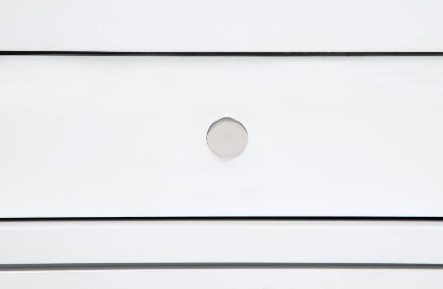 Gracemont 5-drawer Bedroom Chest of Drawers White