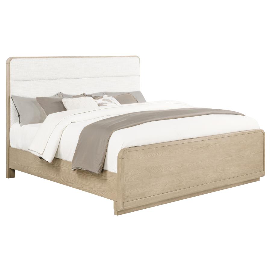 Ladera 56-inch Eastern King Panel Bed Light Elm
