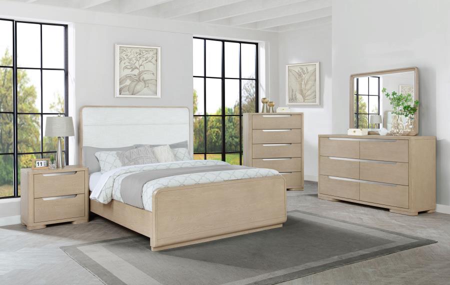 Modal Additional Images for Ladera 5-drawer Bedroom Chest of Drawers Light Elm
