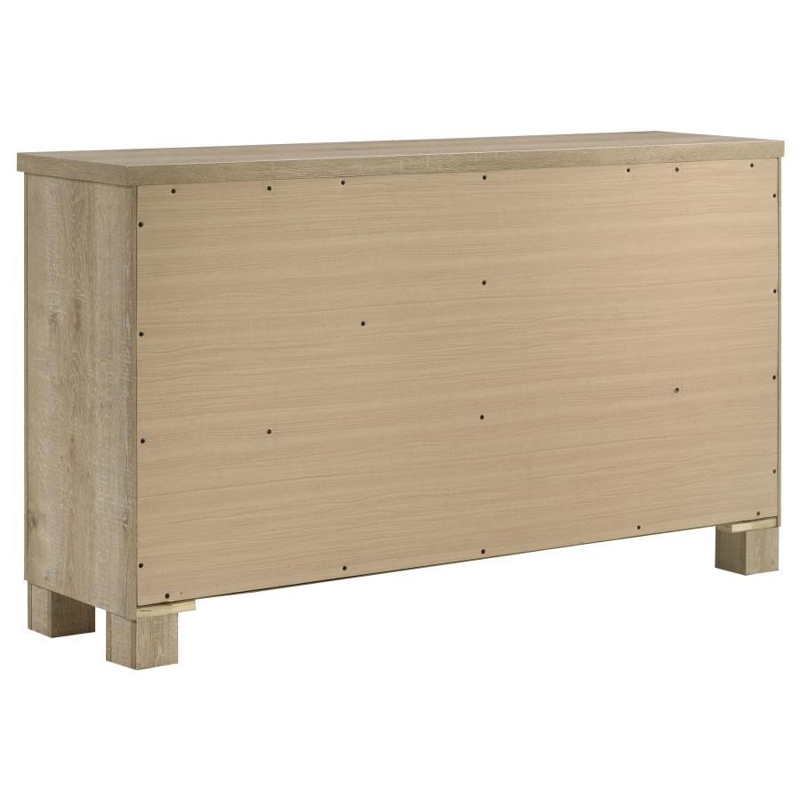 Oakglen 5-piece California King Bedroom Set Weathered Oak