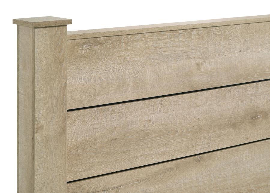 Oakglen 4-piece Queen Bedroom Set Weathered Oak