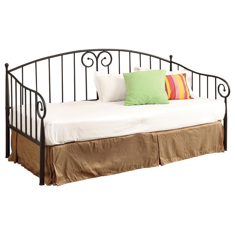 (image for) Grover Metal Twin Daybed Black - Click Image to Close