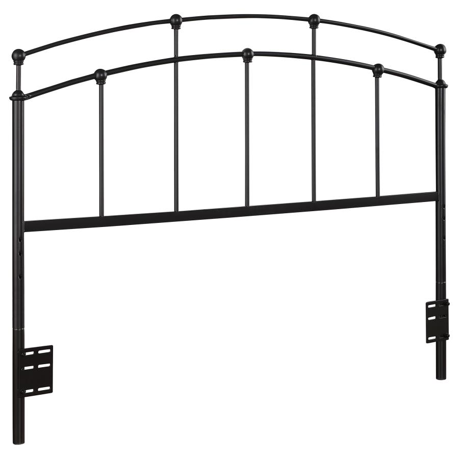 (image for) Bryant Metal Queen or Full Open Frame Headboard Black