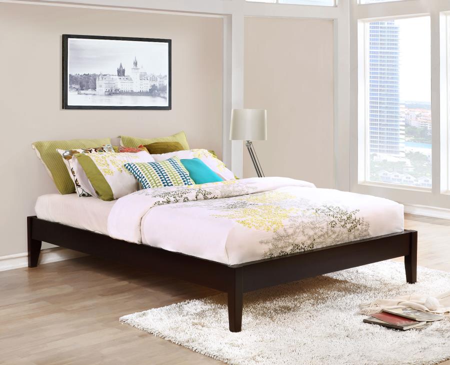 (image for) Hounslow Eastern King Universal Platform Bed Cappuccino