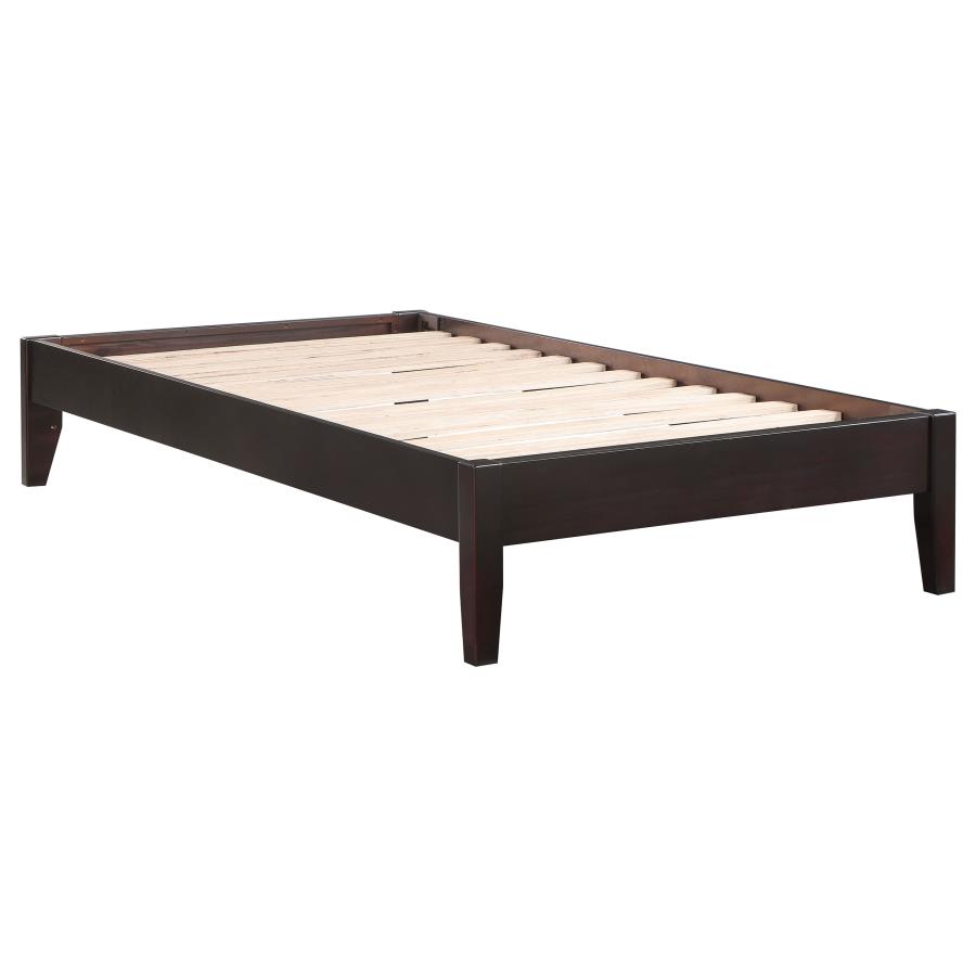 (image for) Hounslow Twin Universal Platform Bed Cappuccino - Click Image to Close