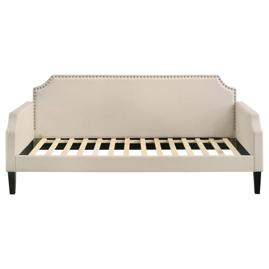 (image for) Olivia Upholstered Twin Daybed Taupe