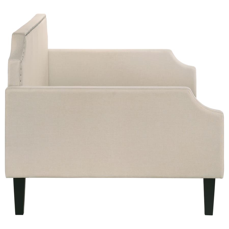 (image for) Olivia Upholstered Twin Daybed Taupe