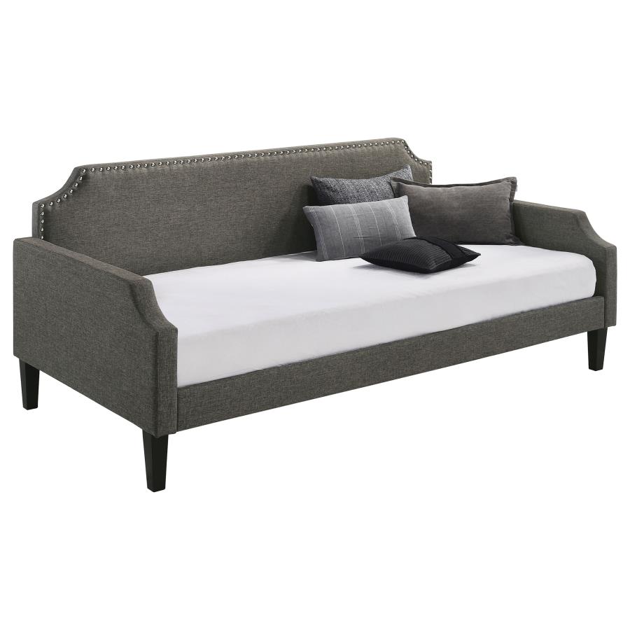 (image for) Olivia Upholstered Twin Daybed Grey