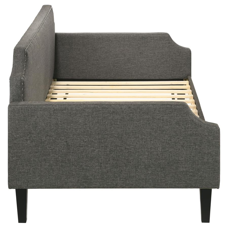 (image for) Olivia Upholstered Twin Daybed Grey