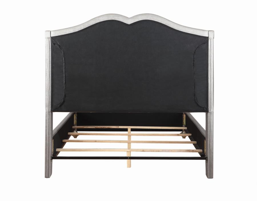 (image for) Belmont Tufted Upholstered Full Bed Metallic