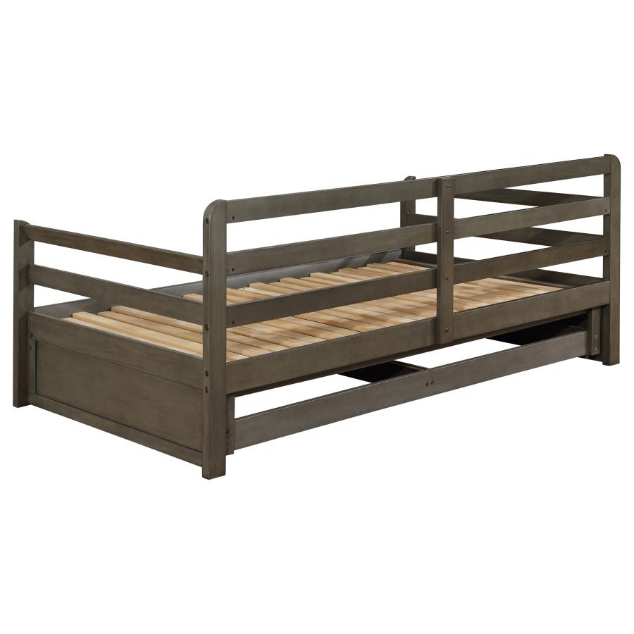 (image for) Sorrento 2-drawer Twin XL Daybed with Extension Trundle Grey