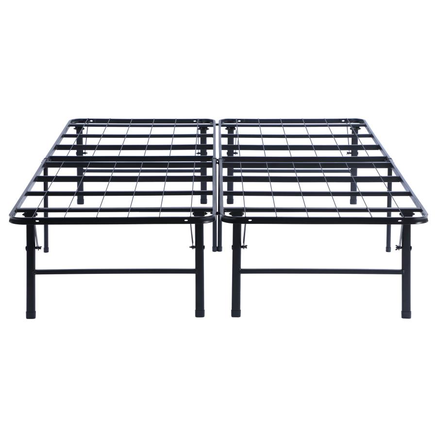 (image for) Mabel Metal Queen Mattress Support Platform Bed Black