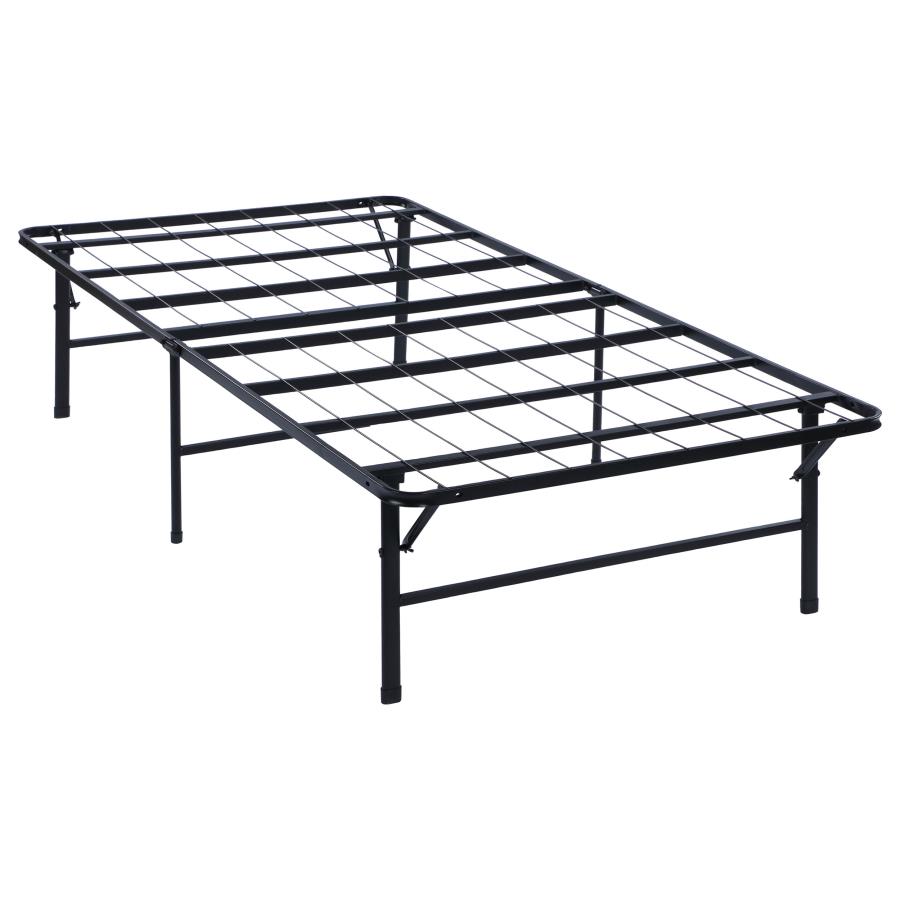 (image for) Mabel Metal Twin Mattress Support Platform Bed Black